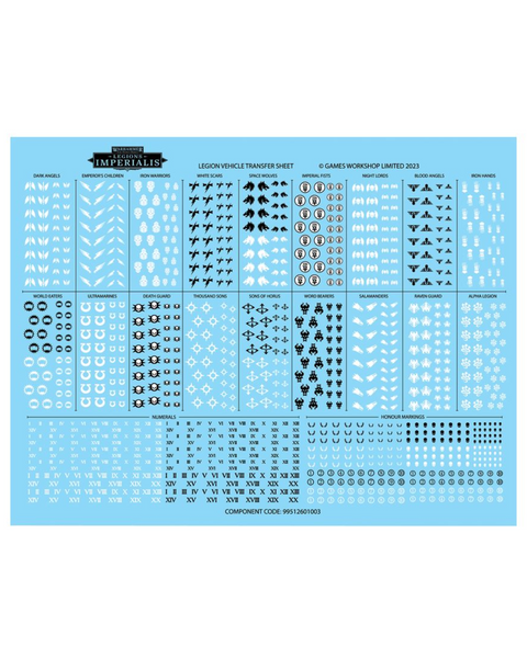 Набір мініатюр THE HORUS HERESY: LEGIONS IMPERIALIS - SICARAN ARCUS/PUNISHER SQUADRON 99122601015 фото