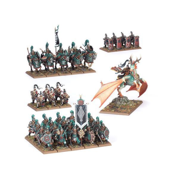 Набір мініатюр THE OLD WORLD: GRAND CATHAY - BATTLE MARCH ARMY 99122720014 фото