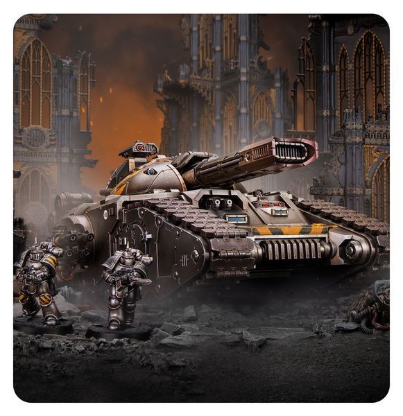 Миниатюра HORUS HERESY: LEGIONES ASTARTES - GLAIVE SUPER-HEAVY SPECIAL WEAPONS TANK 99123001076 фото