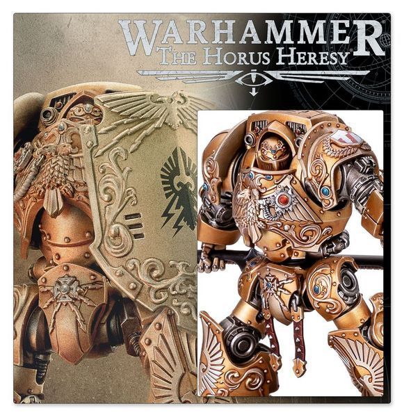 Миниатюра HORUS HERESY: LEGIO CUSTODES - CUSTODIAN DREADNOUGHT 99123043006 фото