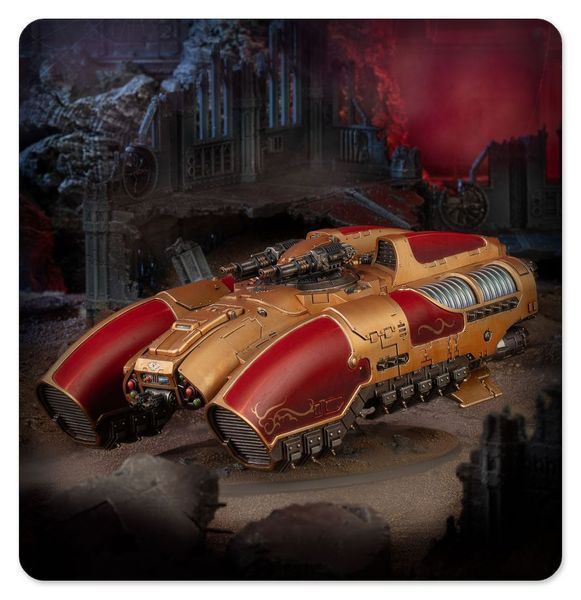 Миниатюра HORUS HERESY: LEGIO CUSTODES - CORONUS GRAV-CARRIER 99123043008 фото