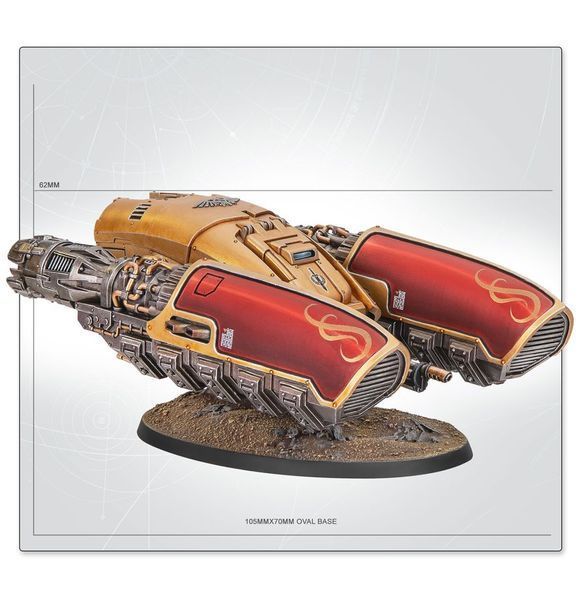 Миниатюра WARHAMMER 40000/HORUS HERESY: CUSTODES - PALLAS GRAV-ATTACK 99123043014 фото