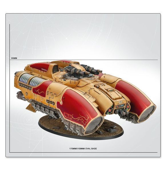 Миниатюра HORUS HERESY: LEGIO CUSTODES - CORONUS GRAV-CARRIER 99123043008 фото
