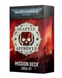 Карти WARHAMMER 40000: CHAPTER APPROVED MISSION DECK ENG 60050199061 фото 1