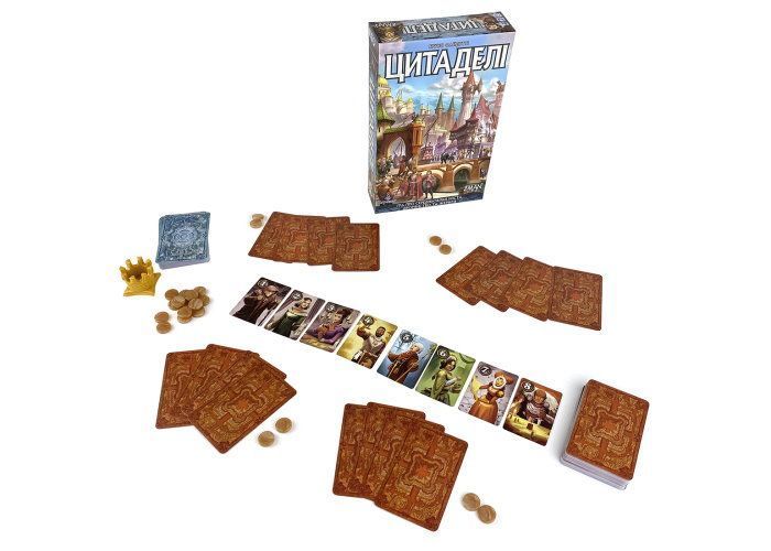 Настольная игра Цитадели (украинская версия) 6665 фото