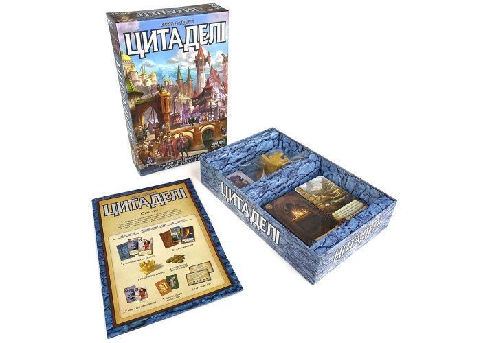 Настольная игра Цитадели (украинская версия) 6665 фото