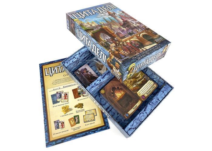 Настольная игра Цитадели (украинская версия) 6665 фото