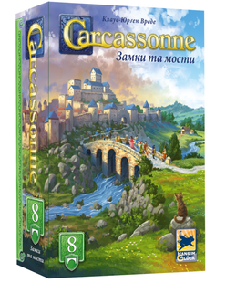Доповнення до настільної гри Carcassonne №8 - Замки та мости (українська версія) FI25073 фото