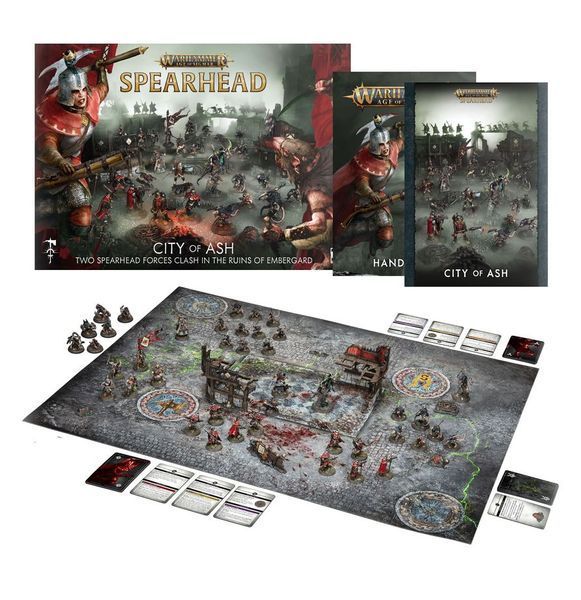 Набор миниатюр AGE OF SIGMAR: SPEARHEAD - CITY OF ASH (ENGLISH) 60010299051 фото
