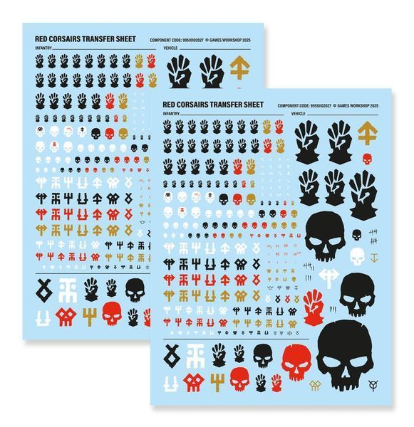 Набор миниатюр WARHAMMER 40000: RED CORSAIRS - LORDS OF THE MAELSTROM 99120102110 фото