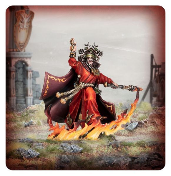 Миниатюра AGE OF SIGMAR: CITIES OF SIGMAR - AQSHIAN PYROCASTER 99120202067 фото
