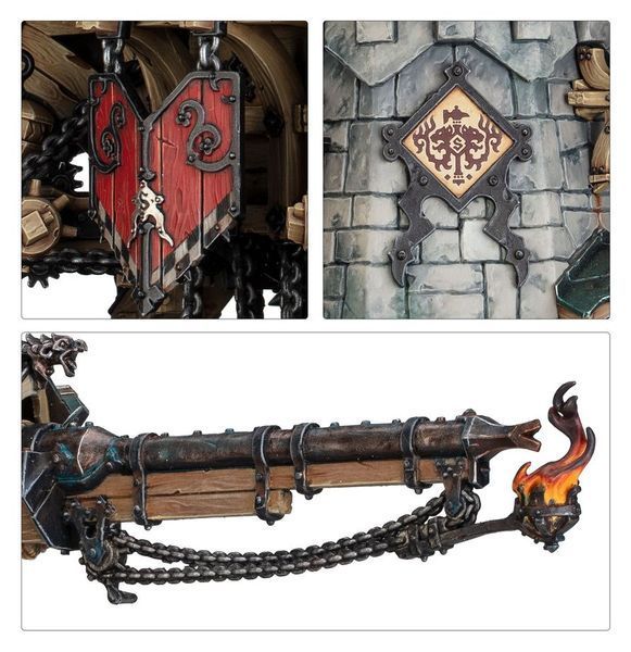 Мініатюра AGE OF SIGMAR: CITIES OF SIGMAR - CANNONADE COGFORT 99120202068 фото