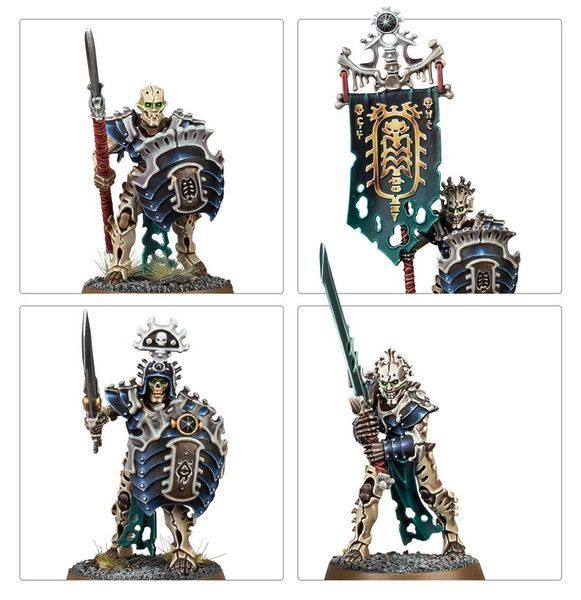 Набір мініатюр AGE OF SIGMAR: OSSIARCH BONEREAPERS - NULL MYRIAD PHALANX 99120207261 фото