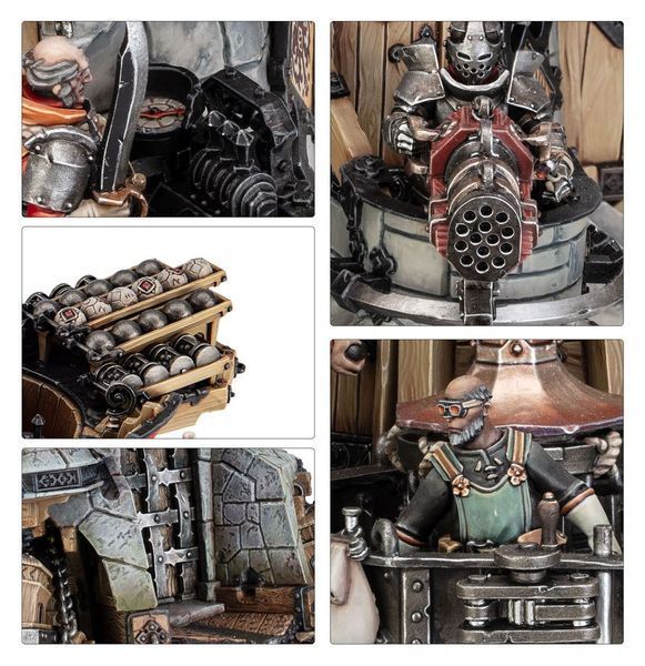 Мініатюра AGE OF SIGMAR: CITIES OF SIGMAR - CANNONADE COGFORT 99120202068 фото