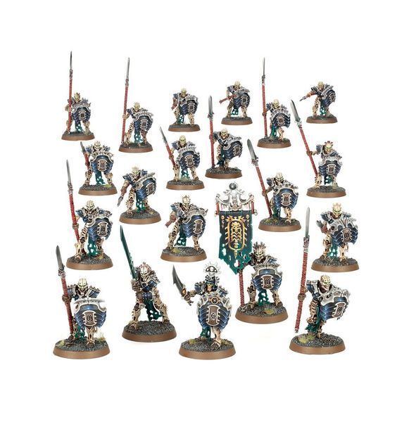 Набір мініатюр AGE OF SIGMAR: OSSIARCH BONEREAPERS - NULL MYRIAD PHALANX 99120207261 фото