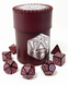 Стакан для кубиків D20 бургунді Dice Cup pi-dc006 фото 5