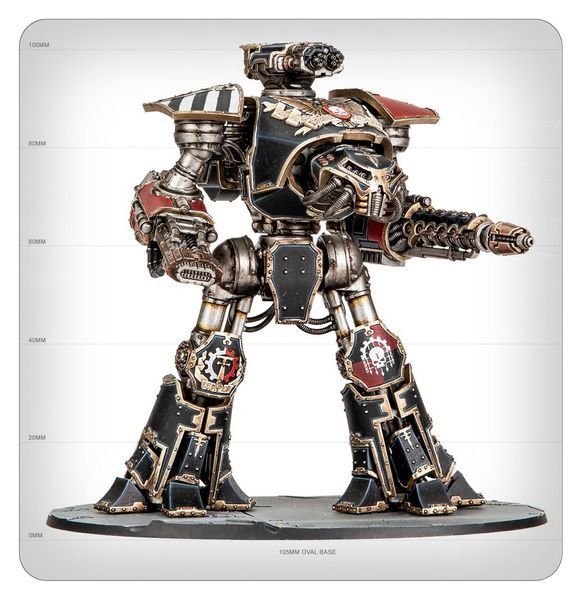 Миниатюра HORUS HERESY: LEGIONS IMPERIALIS - REAVER TITAN GRAV/OBL & VOLK/ANNH 99122699036 фото