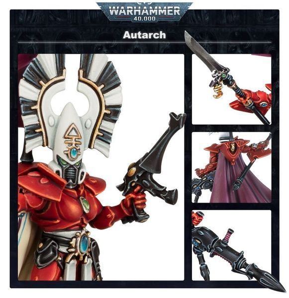 Миниатюра WARHAMMER 40000: AELDARI - AUTARCH 99120104077 фото