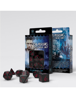 Набор кубиков - Classic RPG Black and red (7) SCLE06 фото