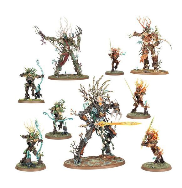 Набір мініатюр SYLVANETH: STRONGROOT GROVE 99120204056 фото