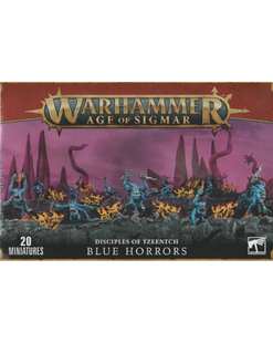 Набор миниатюр WARHAMMER 40000/SIGMAR: DAEMONS OF TZEENTCH - BLUE HORRORS 99129915066 фото