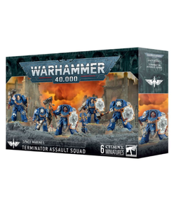 Набір мініатюр SPACE MARINES: TERMINATOR ASSAULT SQUAD 99120101454 фото