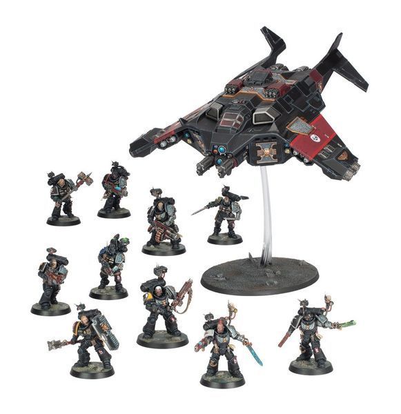 Набор миниатюр WARHAMMER 40000: ARMAGEDDON BATTALION - DEATHWATCH 99120109017 фото