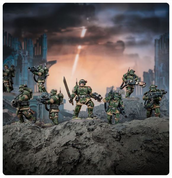 Набор миниатюр WARHAMMER 40000: ASTRA MILITARUM - KASRKIN 99120105155 фото
