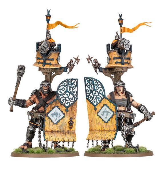 Набір мініатюр AGE OF SIGMAR: CITIES OF SIGMAR - GATE GARGANTS 99120202064 фото