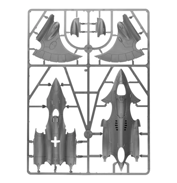 Мініатюра WARHAMMER 40000: AELDARI - HEMLOCK WRAITHFIGHTER 99120104080 фото