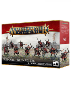 Набір мініатюр AGE OF SIGMAR: CITIES OF SIGMAR - FREEGUILD GRENADIERS 99120202074 фото