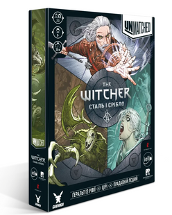 Настільна гра Unmatched: The Witcher. Сталь і срібло (Steel and Silver) (українська версія) GKCH0249 фото