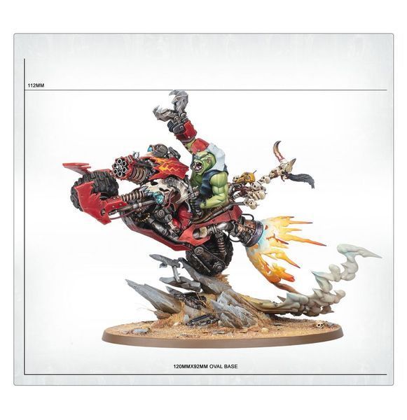 Миниатюра WARHAMMER 40000: ORKS - WAZDAKKA GUTSMEK 99120103128 фото