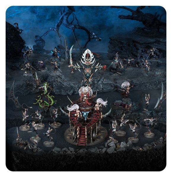 Набор миниатюр AGE OF SIGMAR: SPEARHEAD - KHAINITE SHADOW COVEN 99120212043 фото