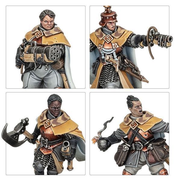 Набір мініатюр AGE OF SIGMAR: CITIES OF SIGMAR - FREEGUILD GRENADIERS 99120202074 фото