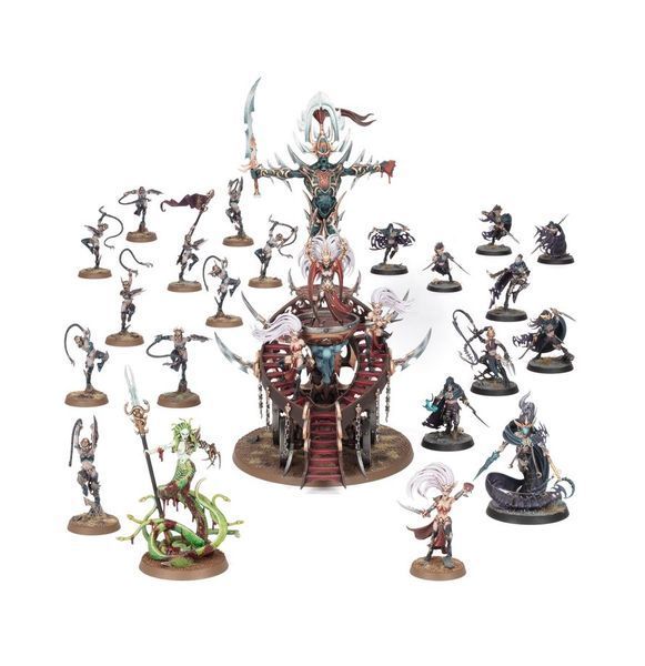 Набор миниатюр AGE OF SIGMAR: SPEARHEAD - KHAINITE SHADOW COVEN 99120212043 фото