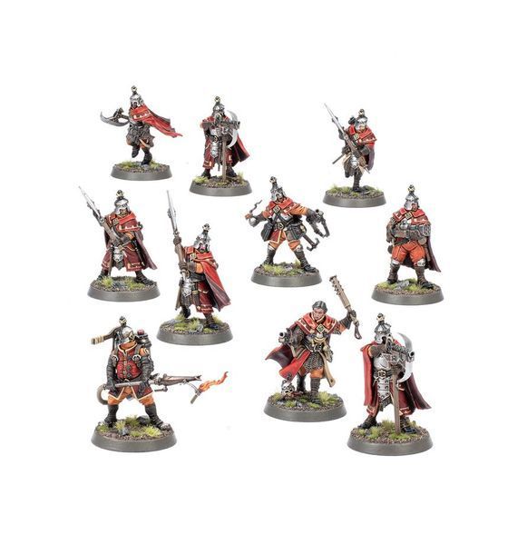 Набір мініатюр AGE OF SIGMAR: CITIES OF SIGMAR - FREEGUILD GRENADIERS 99120202074 фото