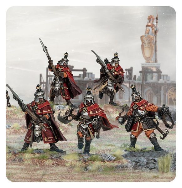 Набір мініатюр AGE OF SIGMAR: CITIES OF SIGMAR - FREEGUILD GRENADIERS 99120202074 фото