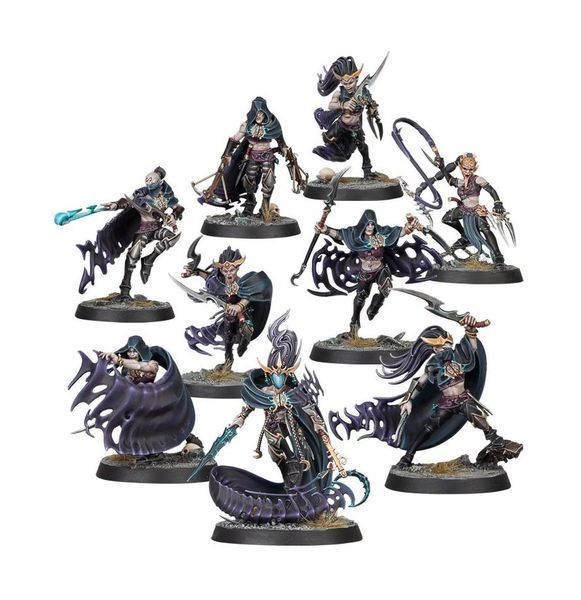 Набор миниатюр AGE OF SIGMAR: SPEARHEAD - KHAINITE SHADOW COVEN 99120212043 фото