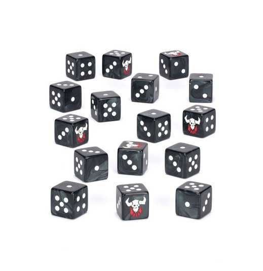 Кубики для игры WARHAMMER 40000: ORKS - GHAZGHKULL DICE ✨ купить