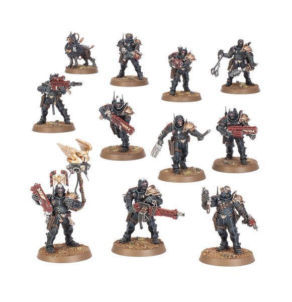 Набор миниатюр WARHAMMER 40000: IMPERIAL AGENTS - EXACTION SQUAD 99120108153 фото