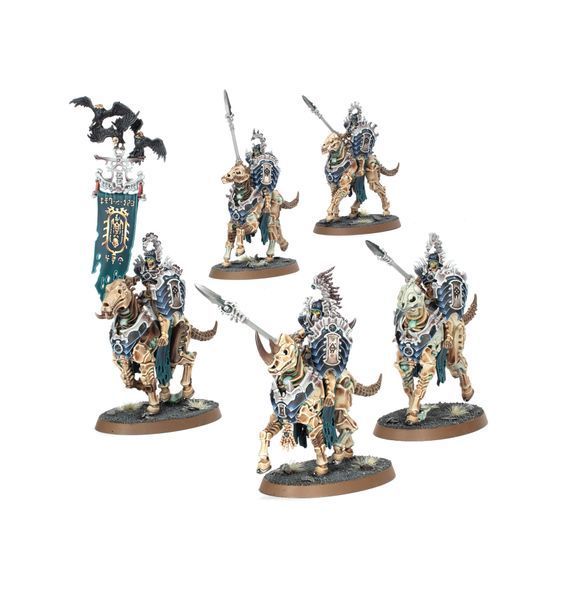 Набор миниатюр AGE OF SIGMAR: OSSIARCH BONEREAPERS SPEARHEAD - KAVALOS VANGUARD 99120207197 фото