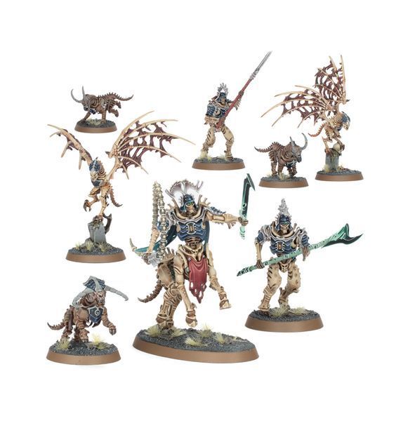Набор миниатюр AGE OF SIGMAR: OSSIARCH BONEREAPERS SPEARHEAD - KAVALOS VANGUARD 99120207197 фото