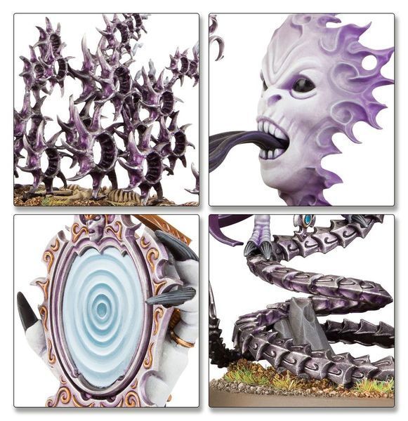 Набір мініатюр AGE OF SIGMAR: HEDONITES OF SLAANESH - ACCURSED REFLECTION 99120201256 фото