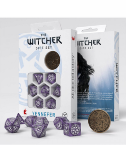 Набір гральних кубиків The Witcher - Yennefer - Lilac and Gooseberries SWYE03 фото