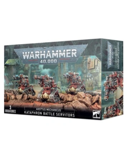 Набір мініатюр WARHAMMER 40000: ADEPTUS MECHANICUS - KATAPHRON BATTLE SERVITORS 99120116037 фото