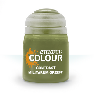 Краска CONTRAST: MILITARUM GREEN 18ML_st 9918996001506 фото