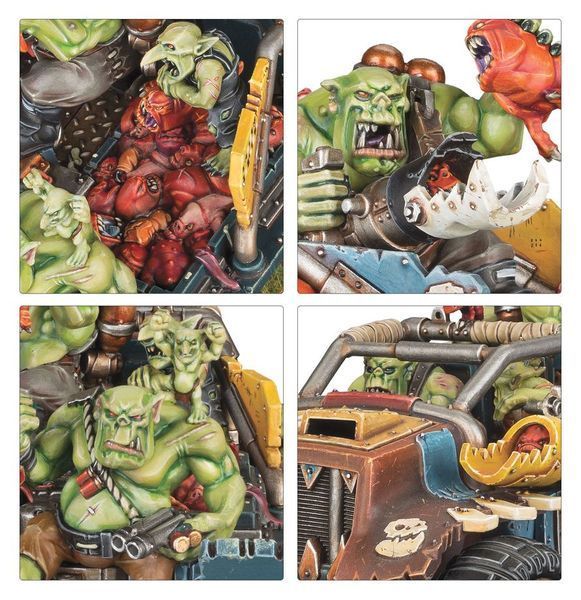 Набор миниатюр WARHAMMER 40000: ARMAGEDDON BATTALION - ORKS 99120103126 фото