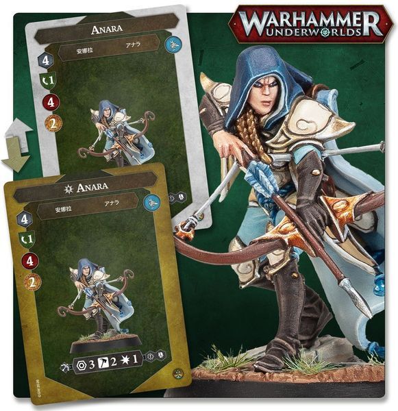 Набір мініатюр AGE OF SIGMAR: WARHAMMER UNDERWORLDS - THYRIELLE'S ZEPHYRITES 99120710001 фото