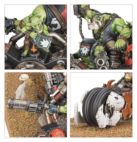 Набор миниатюр WARHAMMER 40000: ARMAGEDDON BATTALION - ORKS 99120103126 фото